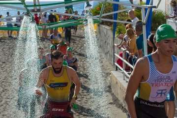El XXVIII Triatlón de Salinetas-Telde (Foto Antonio Rico)